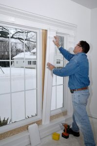 Modern glass patio doors